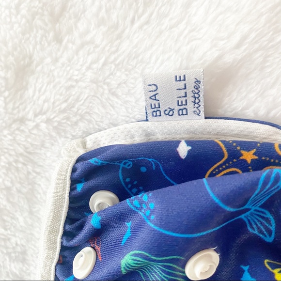 BEAU & BELLE Adjustable Swim Diaper 0-36 mo - Picture 5 of 6
